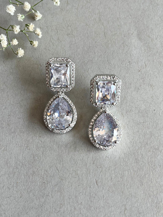 Audrey - Dazzling Zircon Dangles