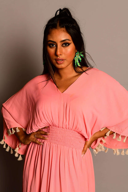 Kaftan maxi - Pink