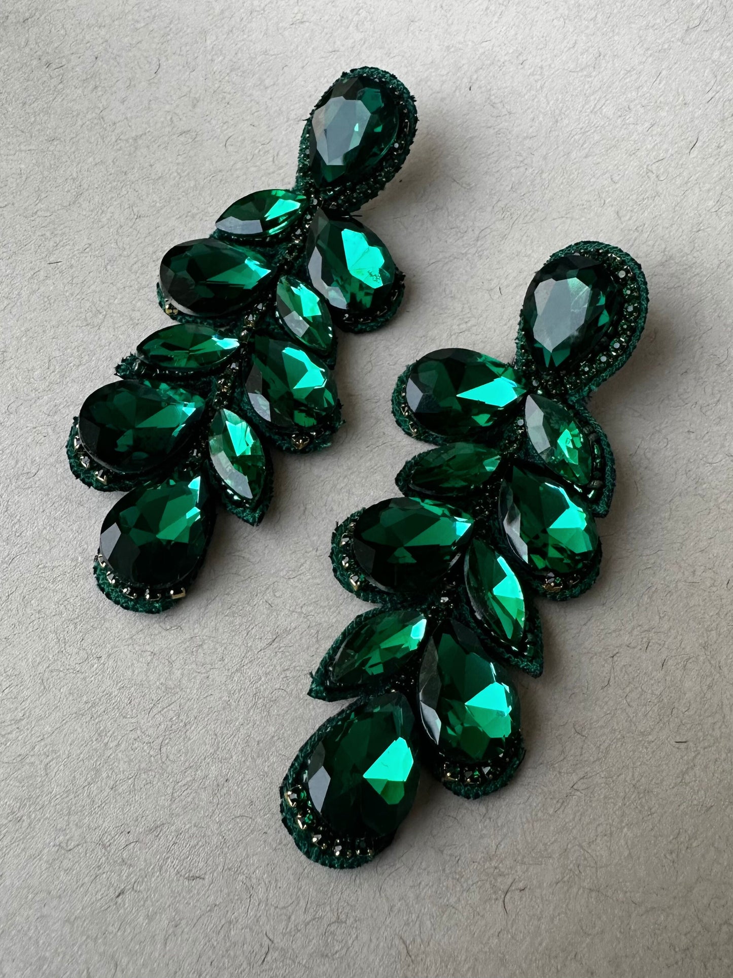 Stella Earrings - Green