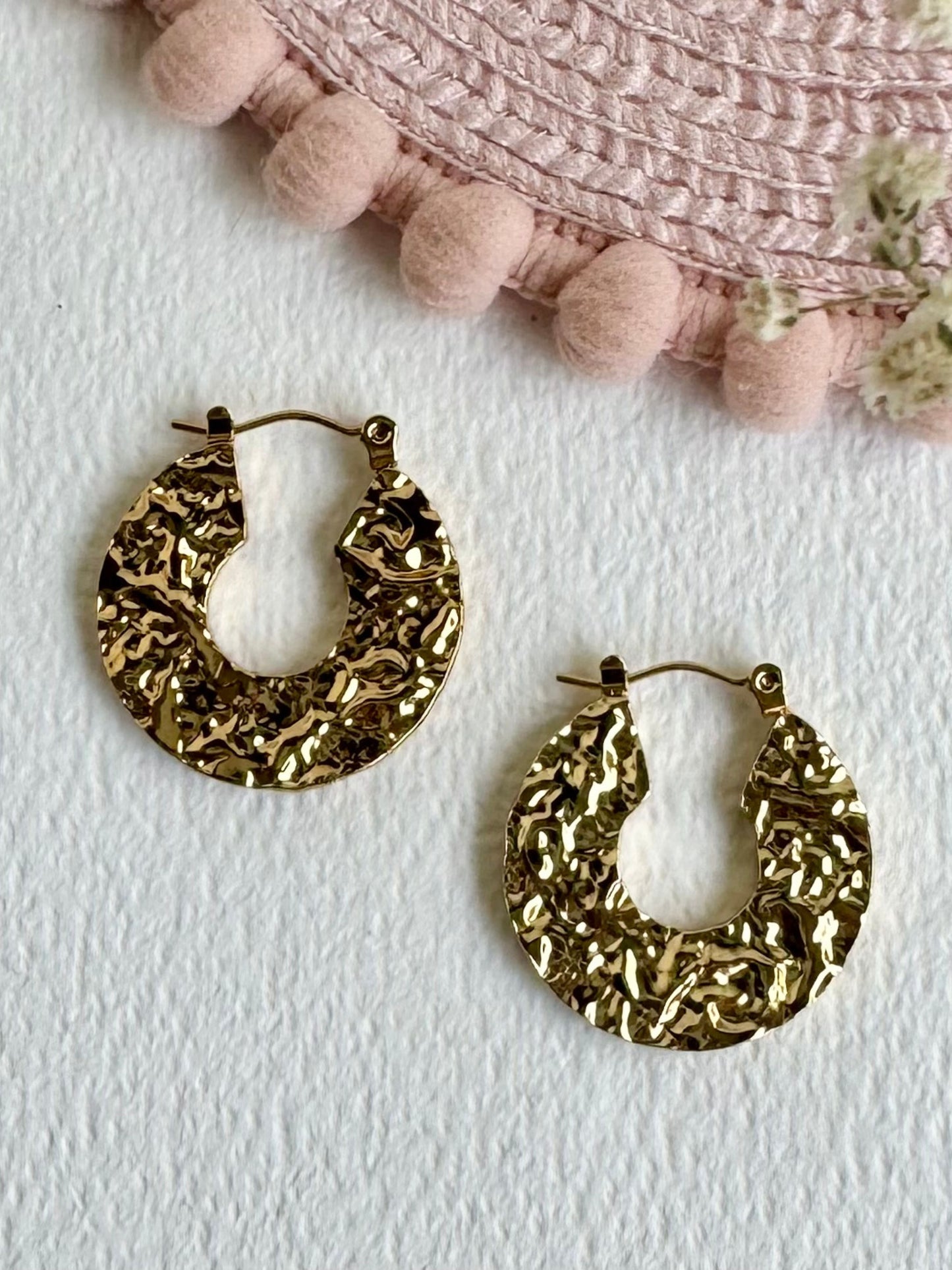 Zia Gold Hoops