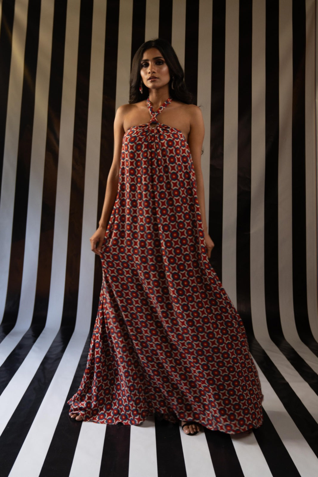 Halter Maxi in Rialto Rust