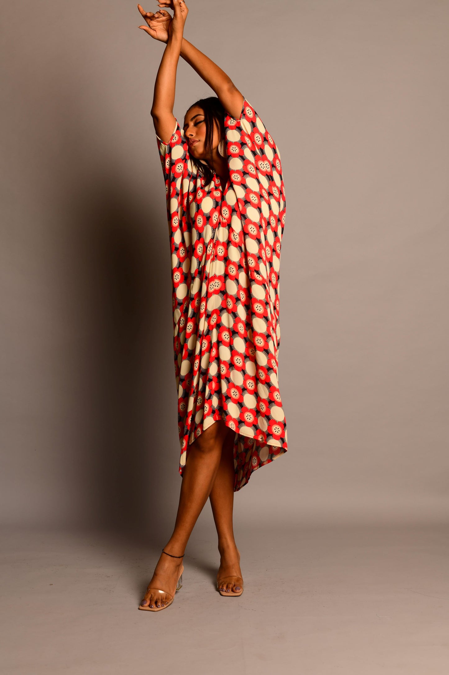 Short kaftan dress