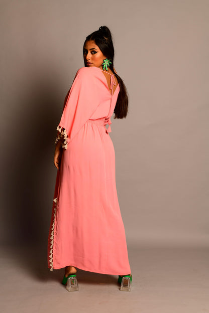 Kaftan maxi - Pink